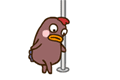 Chicken Pole Dance [120x80].gif