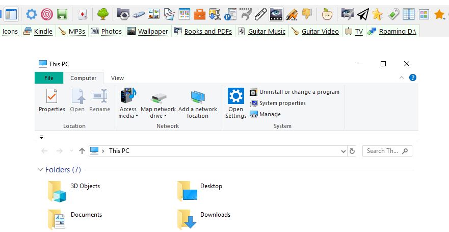 New (1809) File Explorer window on top of XYplorer.JPG