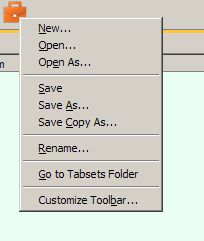 Standard tabsets button popup menu on rightclick