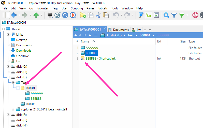 Step 7__In the screenshot, both folder icons are the system default icons.png