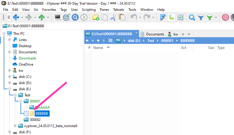 Step 9__Open the folder BBBBBB, and the icon of the folder is the system default icon.png