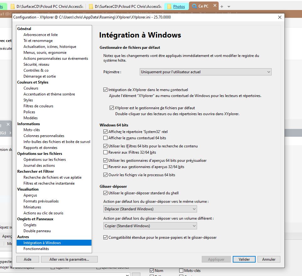 Configuration Intégration XYplorer.JPG