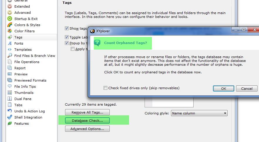 Clean up orphan tags