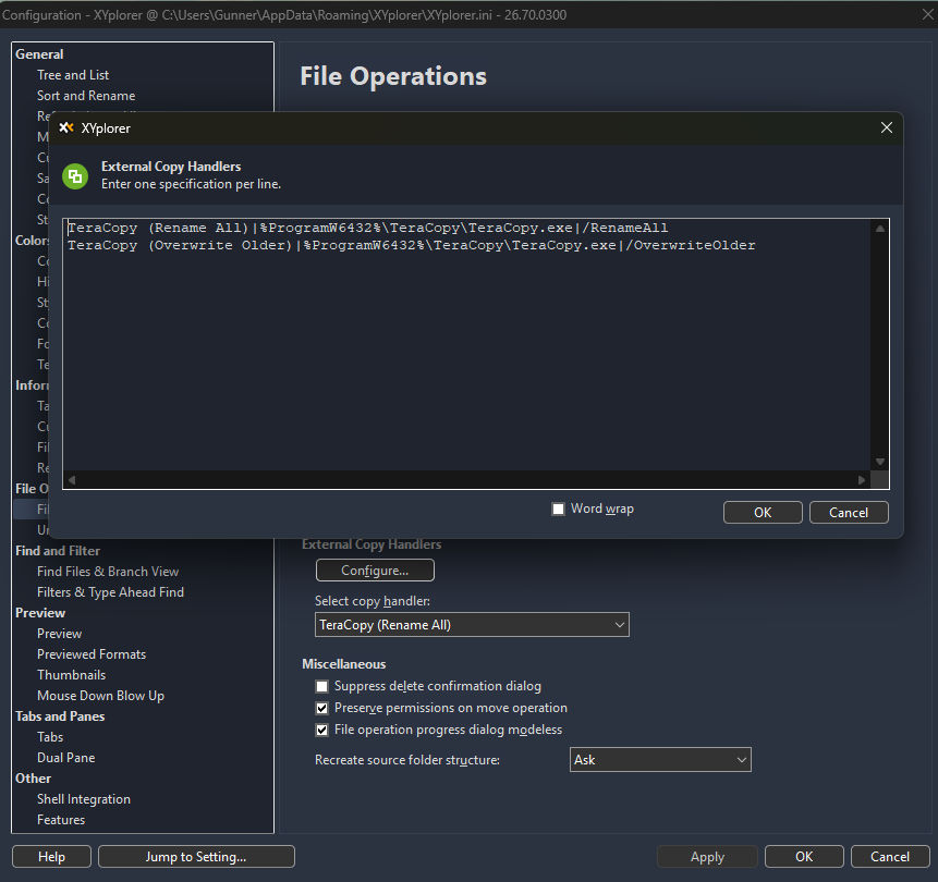 TeraCopy Rx not wking.jpg