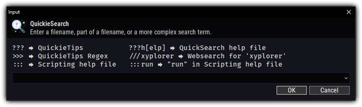 QuickieSearch