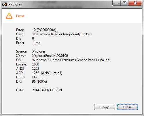 The result of pressing &quot;Jump to Setting...&quot;