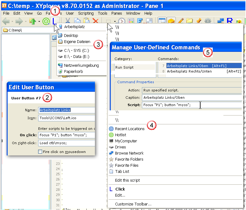Illustration of my CTB customizing