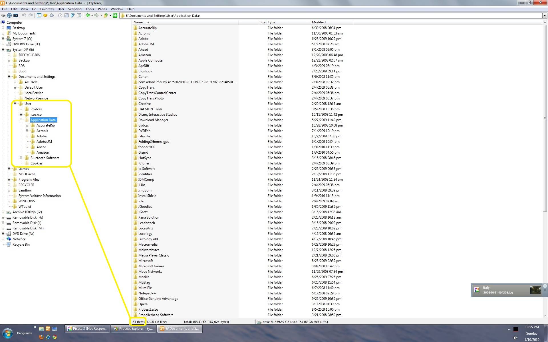 xyplorer only showing first 5 or 6 subfolders in tree.jpg