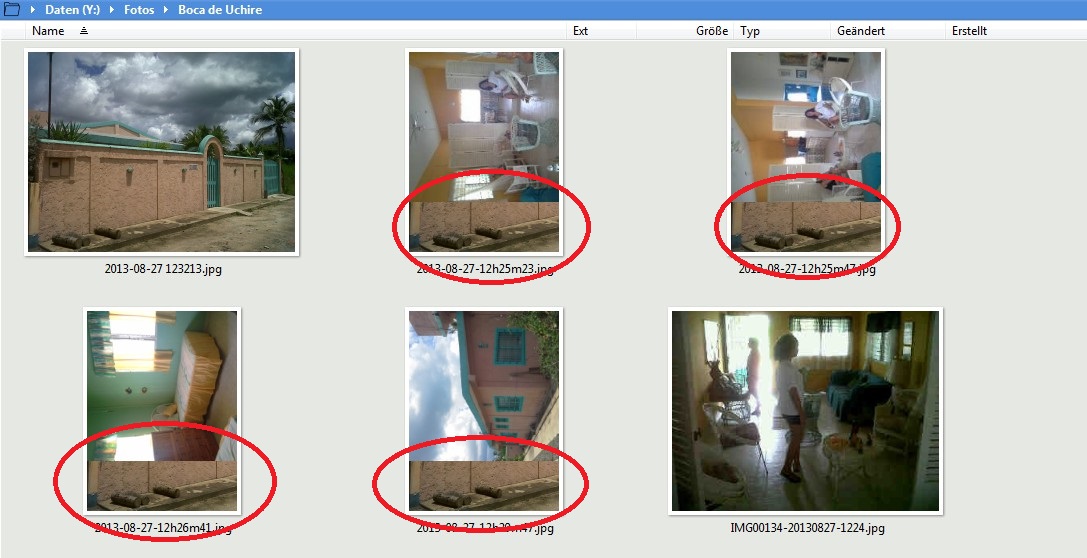 Issue with the modified icons